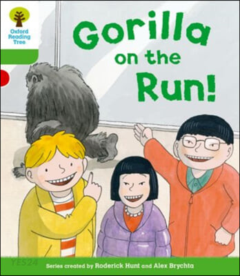 Gorilla on the run!