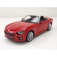 Fiat Spider Cabrio 2016 rot Modellauto 1:24 Burago