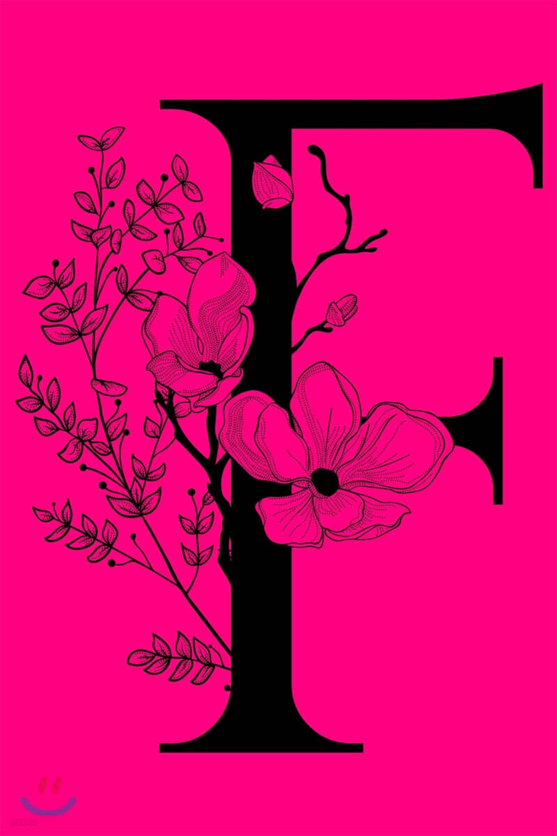 F (Monogram Initial Letter Notebook)