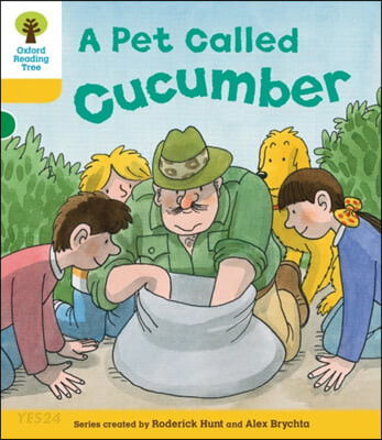 (A) pet called cucumber