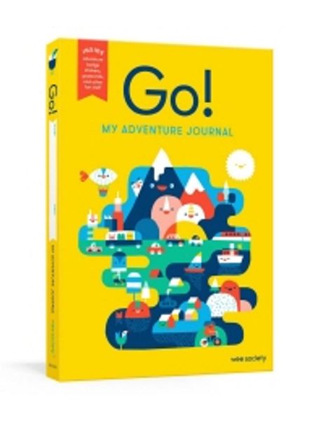 Go! My Adventure Journal (A Kids’ Interactive Travel Diary and Journal)