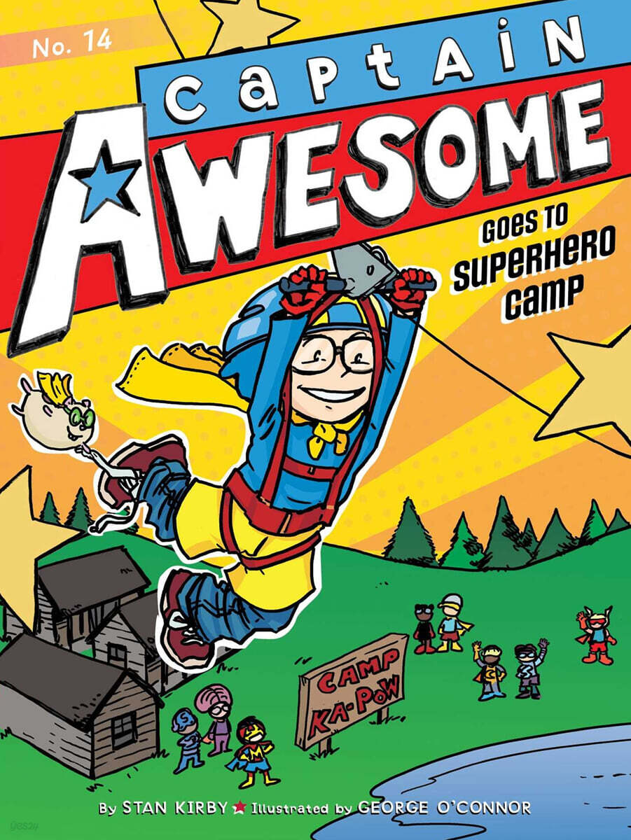 Captain Awesome goes to superhero camp 표지
