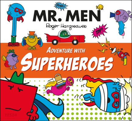 Mr. Men adventure with superheroes