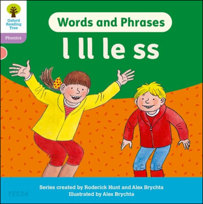 Oxford Reading Tree: Floppy’s Phonics Decoding Practice: Oxford Level 1+: Words and Phrases: l ll le ss (ORT, 옥스포트리딩트리 영어원서)