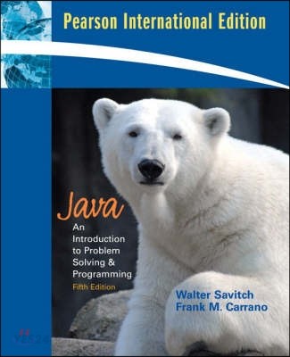 Java  : an introduction to problem solving & programming