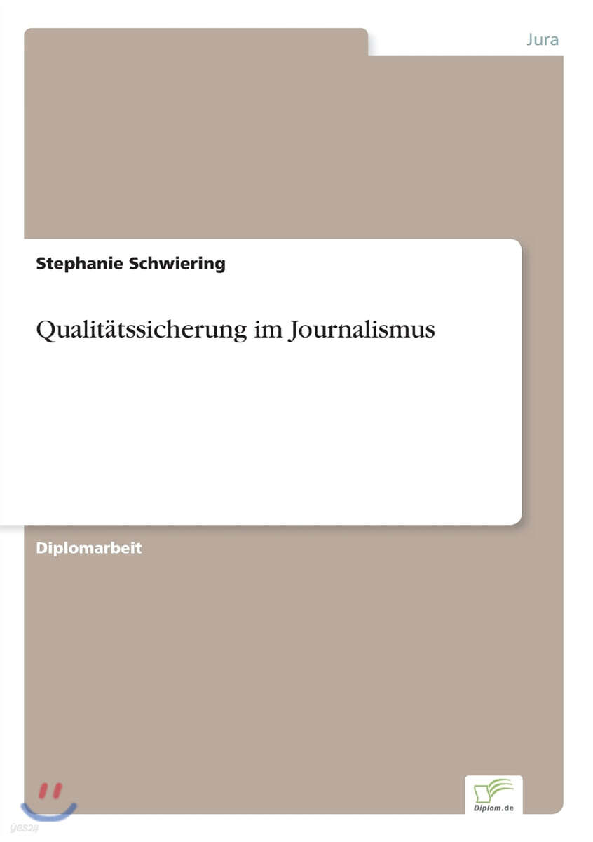 Qualit?tssicherung im Journalismus