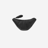 르메르 크루아상 코인 퍼스 소프트 나파 레더 Lemaire Croissant Coin Purse Soft Nappa Leather Blac