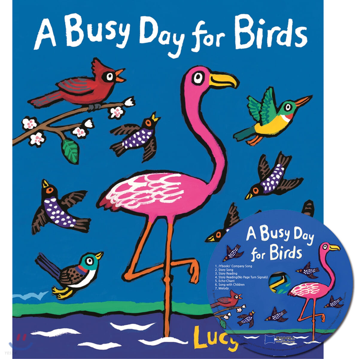 (A)Busy day for birds
