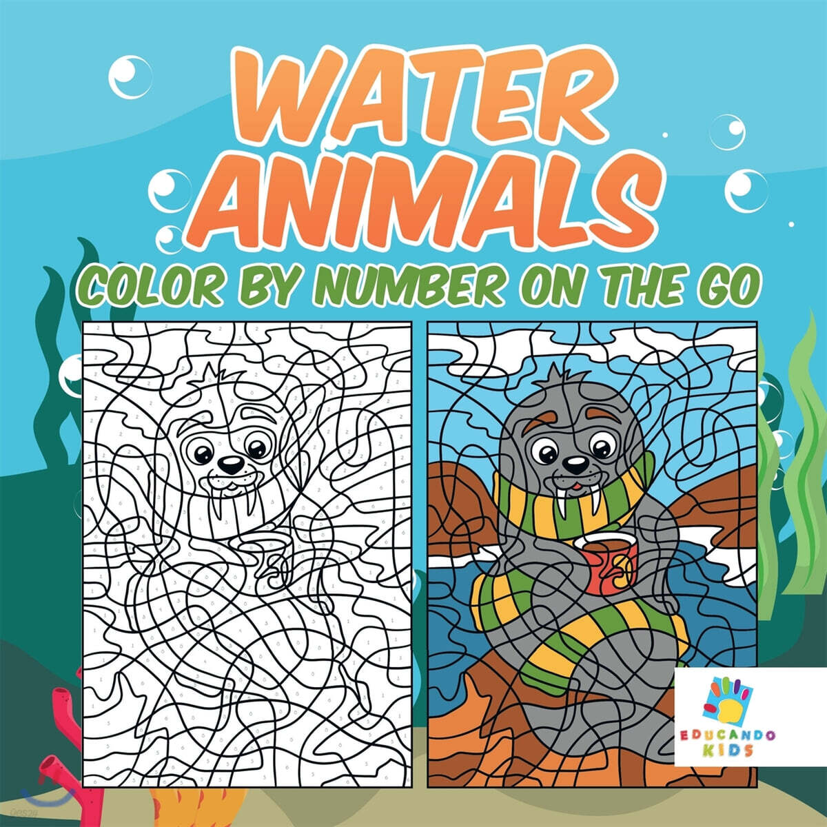 Water Animals | Color by Number On The Go