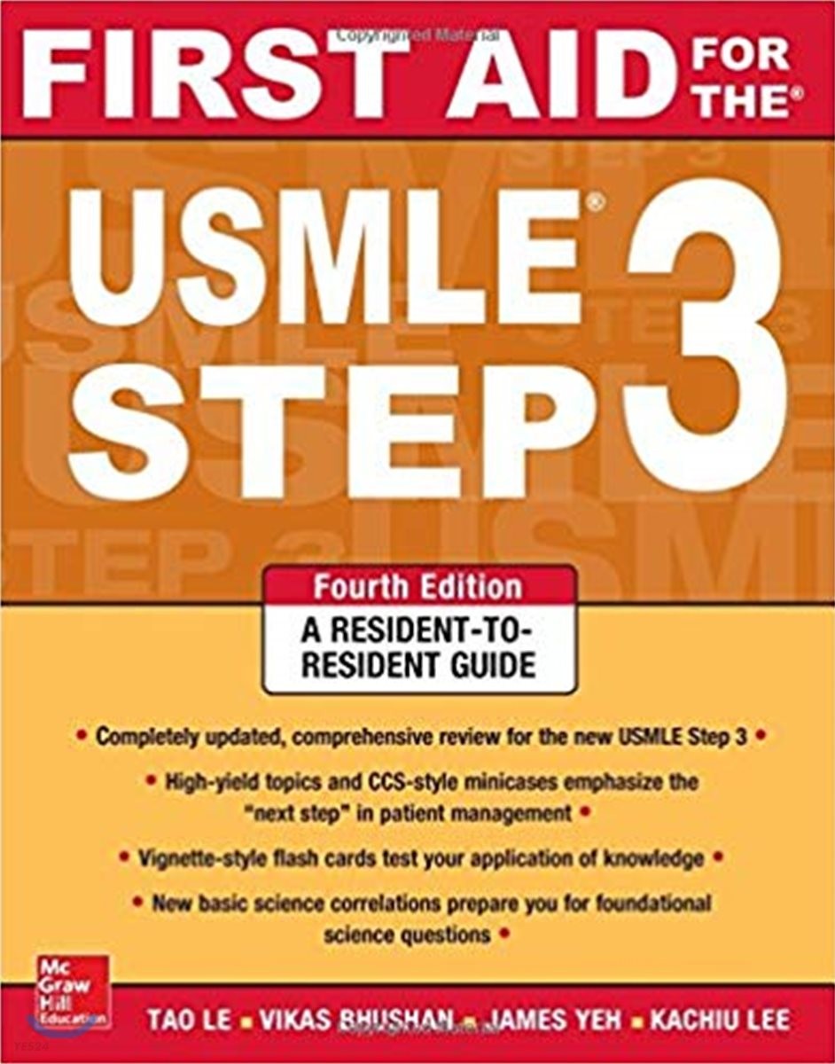 First Aid for the USMLE Step 3, 4/E