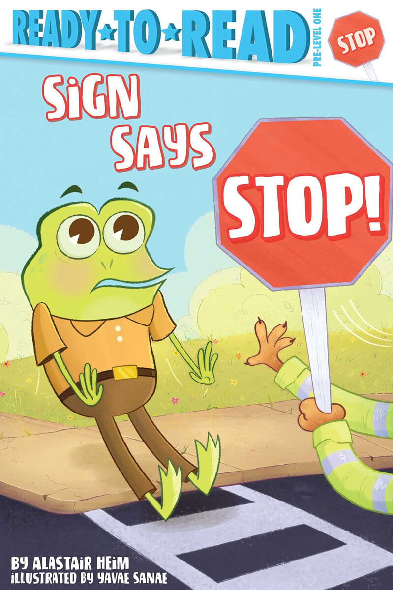 Sign says stop!