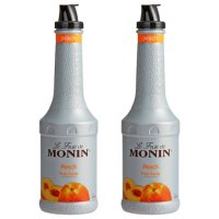 모닌 피치 복숭아 퓨레 1L 2개 Monin Peach Puree