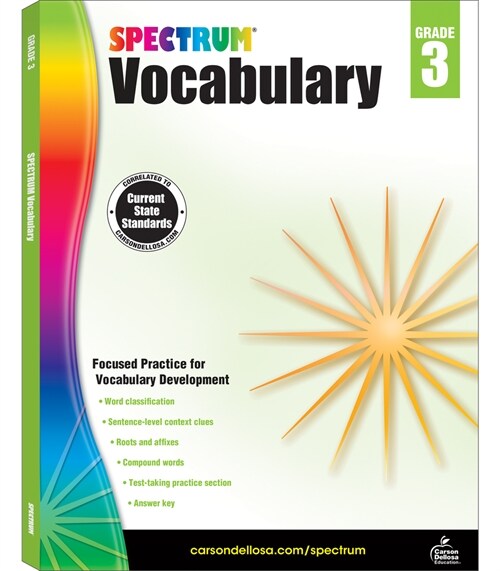 Spectrum Vocabulary, Grade 3 (Grade 3)