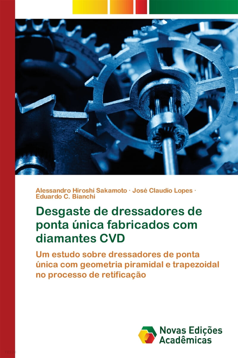Desgaste de dressadores de ponta unica fabricados com diamantes CVD