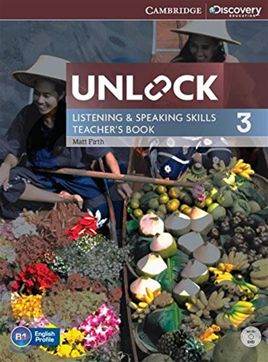 Unlock Level 3 Listening and Speaking Skills Teacher’s Book with DVD