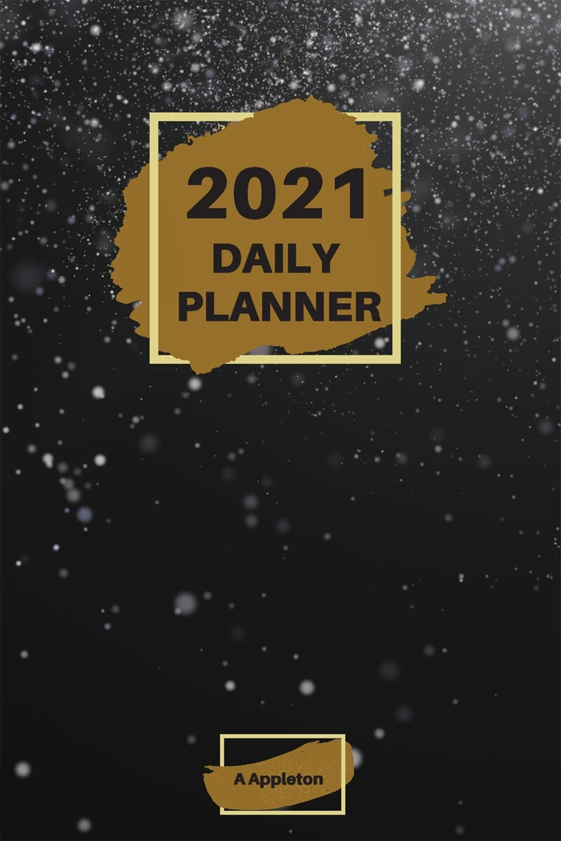 2021 Daily Planner: Wonderful 2021 Daily Planner with 1 page per day made in a handy format of 6 x9 inches inches that gives you enough sp