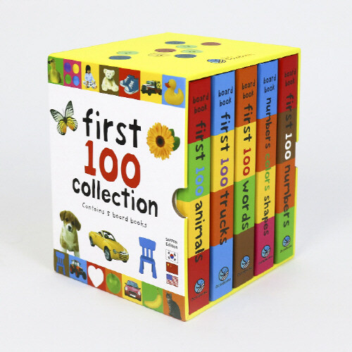 우리아이 첫 영어사전 First 100 Collection 5종 세트 (한국어, 영어, 중국어 세이펜 음성지원)