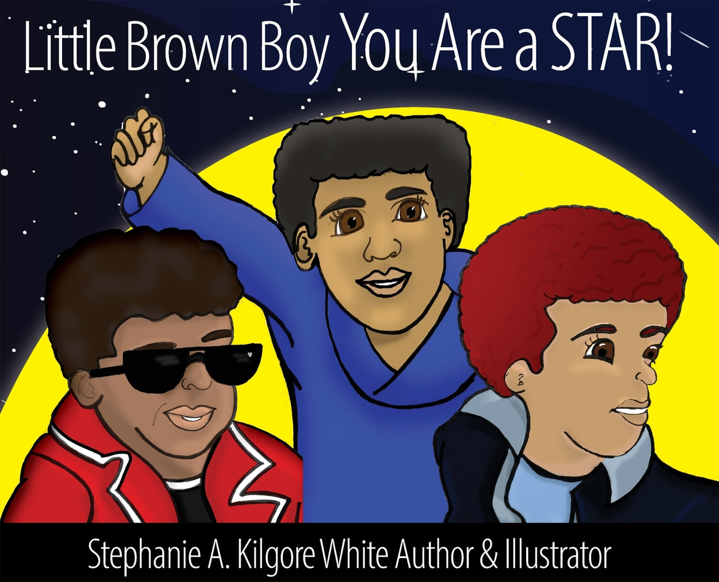 Little brown boy you are a Star! 