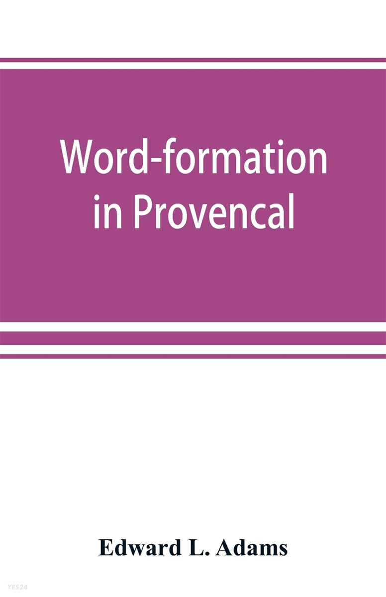 Word-formation in Provenc?al