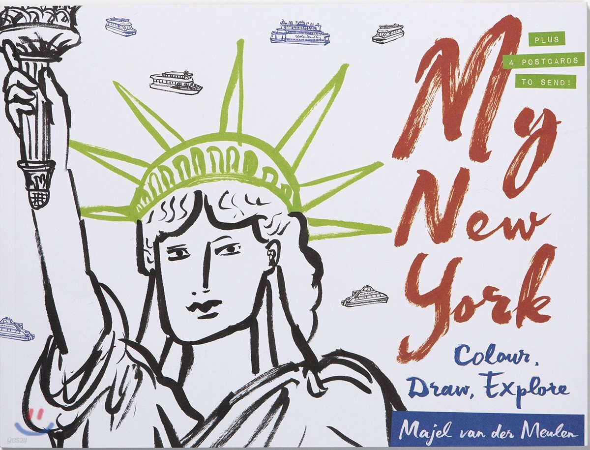 My New York (Colour, Draw, Explore)