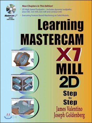 Learning Mastercam X7 Mill 2d step by step