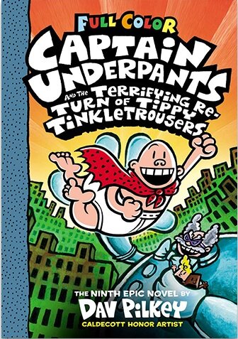 Captain Underpants and the Terrifying Return of Tippy Tinkletrousers 표지