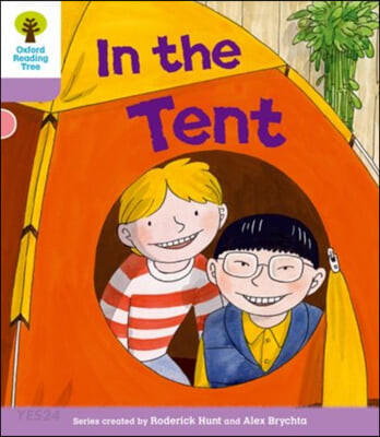 In the tent