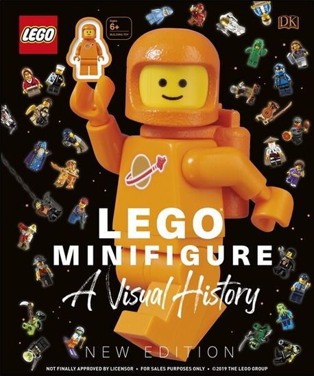 LEGO® Minifigure: A Visual History, New Edition. 레고 우주인 미니피규어 포함 (With exclusive LEGO spaceman minifigure!)