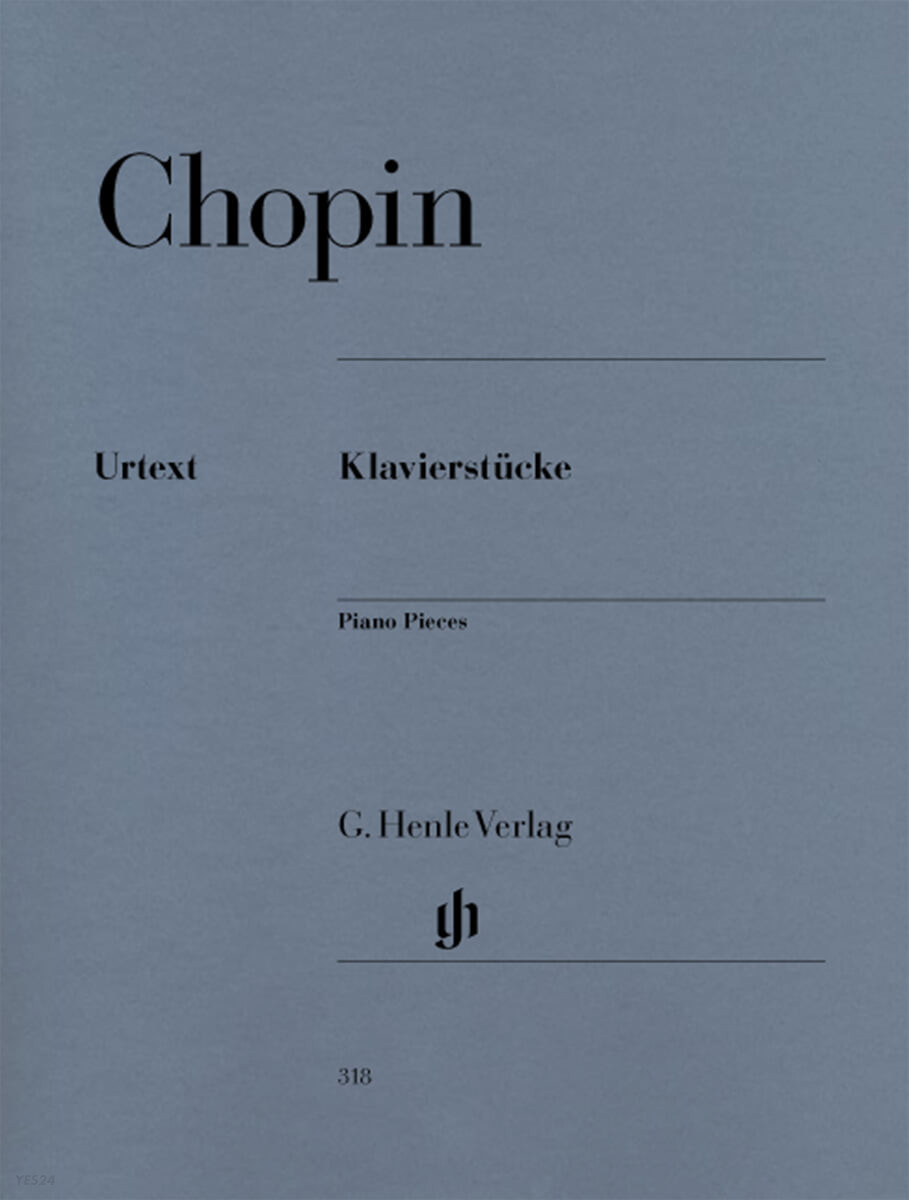 Klavierstucke.  - [score]  = Piano Pieces / Frederic Chopin ; herausgegeben von Ernst Hert...