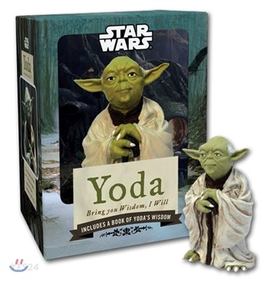 Yoda : Bring You Wisdom, I Will (스타워즈 요다 미니 피규어 + 미니북)