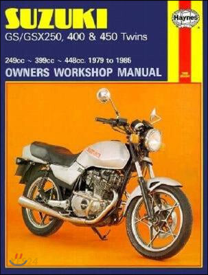 Suzuki Gs-GSX 250, 400 and 450 Twins Owners Workshop Manual, M736: ’79-’85