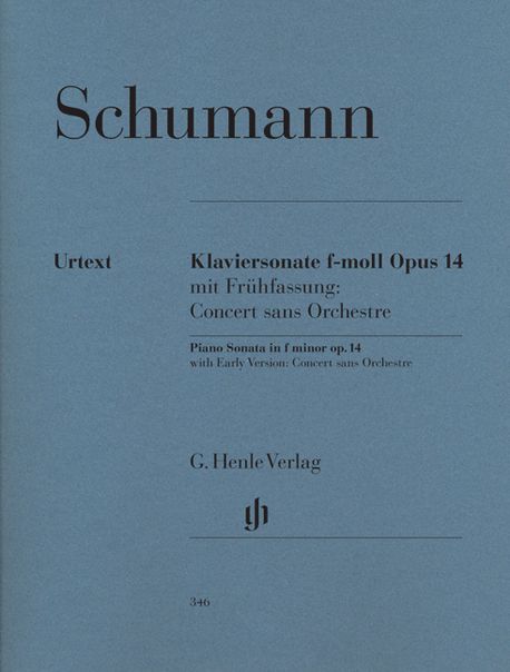 Klaviersonate f-Moll Opus 14 : mit Fru?hfassung, Concert sans orchestre.  - [score] =