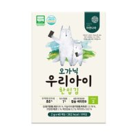 광천김 자연나라 오가닉 우리아이 한입김 2g x 40봉