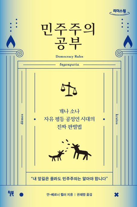 민주주의 공부(큰글자책) (개나 소나 자유 평등 공정인 시대의 진짜 판별법)
