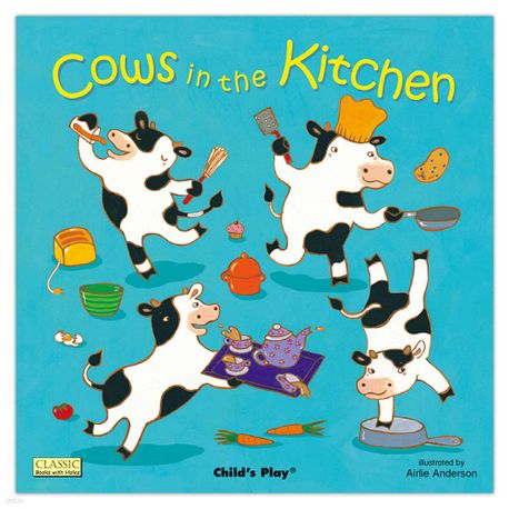 Cows in the kitchen 