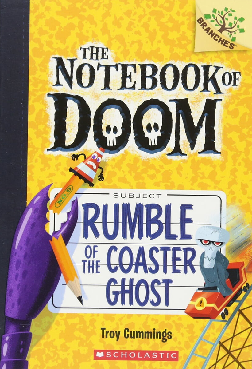 The Notebook of Doom #9:Rumble of the Coaster Ghost (A Branches Book) (A Branches Book (the Notebook of Doom #9))