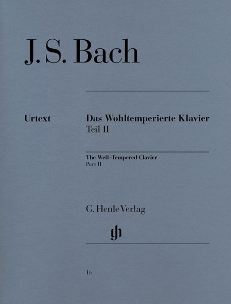 Das Wohltemperierte Klavier  [score] Johann Sebastian Bach ; nach der Eigenschrift und Abs...