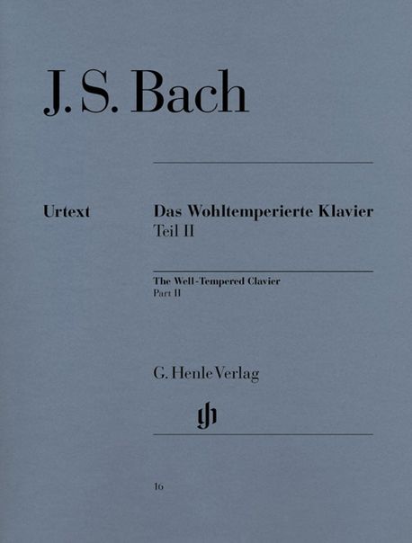 Das Wohltemperierte Klavier  - [score]. Teil I-II