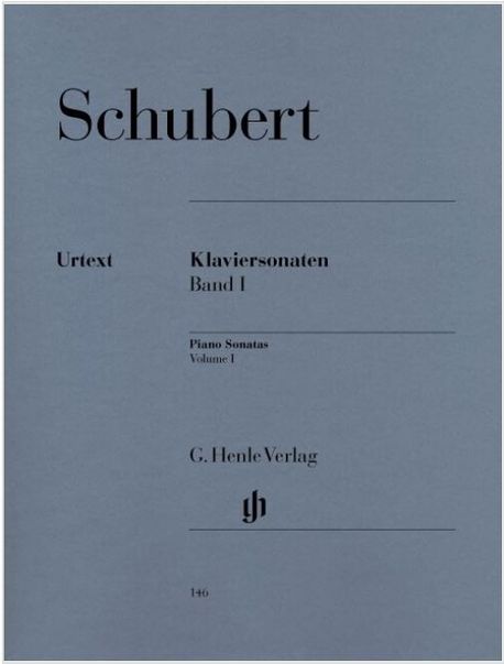 Klaviersonaten.  Band 1.  [score] Piano sonatas Franz Schubert ; herausgegeben von Paul Mi...