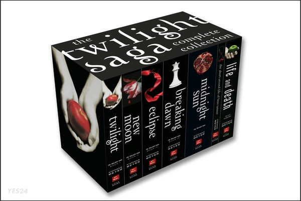The Twilight Saga Complete 7 Books (Twilight, New Moon, Eclipse, Breaking Dawn, Midnight Sun, The Short Second Life of Bree Tanner, Life & Death)