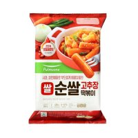 풀무원 순쌀 고추장 떡볶이 480g 2인분