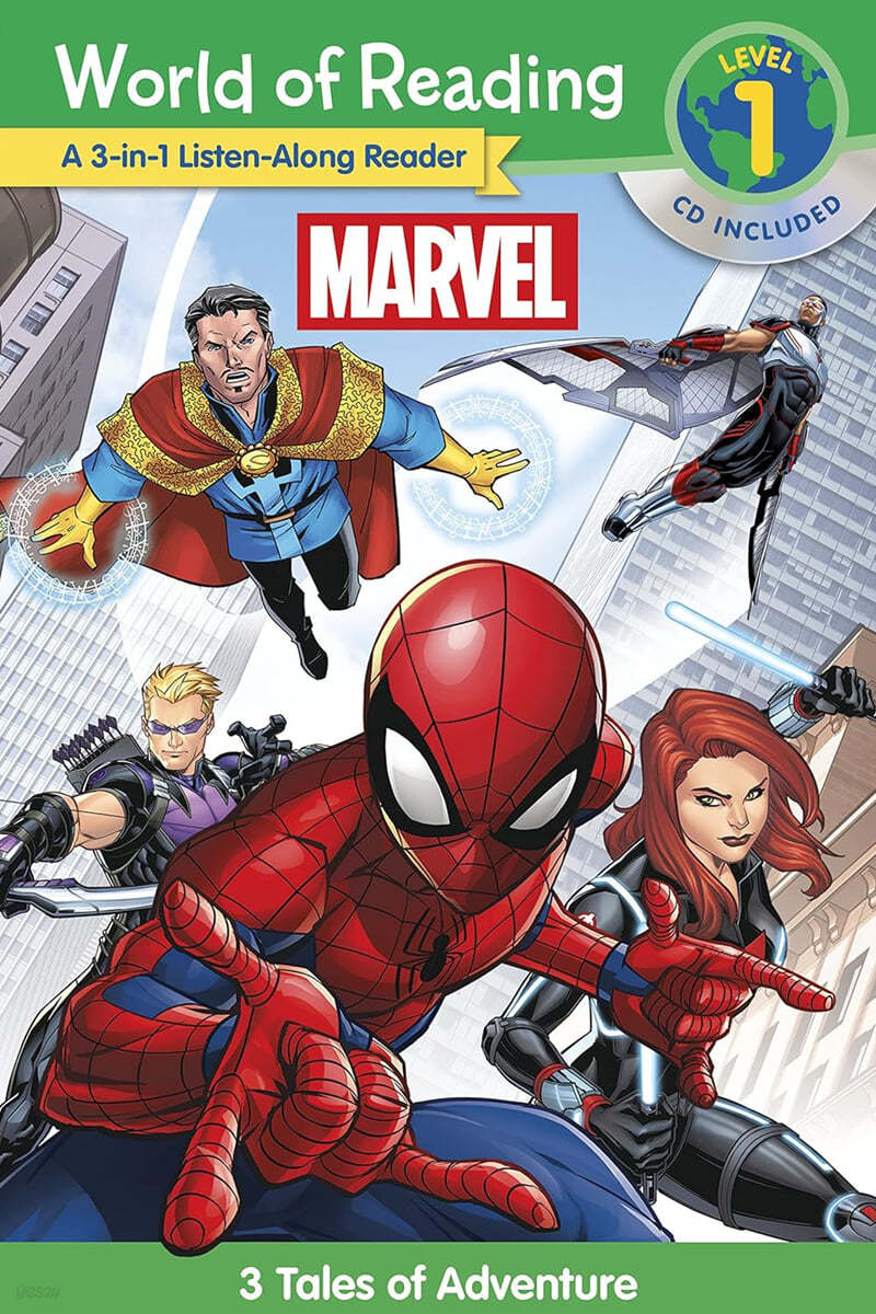Marvel(Spider-Man,Doctor Strange,New Team) 표지