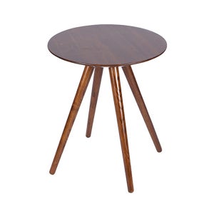 에포 에쉬 우드 카페 상담실 사이드 원형 티테이블600