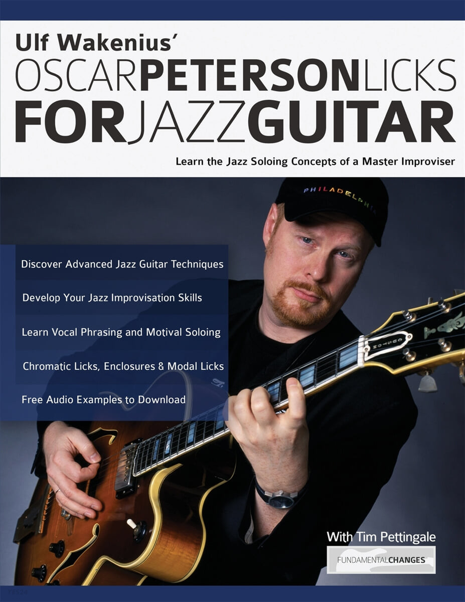 Ulf Wakenius' Oscar Peterson licks for jazz guitar : learn the jazz concepts of a master improviser