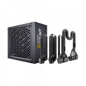 맥스엘리트 MAXWELL COUNT 750W 80PLUS골드 풀모듈러 (본체+플랫멀티팩)