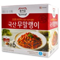 코스트코 종가집 국산 무말랭이 720g (120g x 6개) 아이스박스+아이스팩 무료