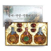 [남도장터] 백운주가 백운명주 30호 선물세트[송이주 500ml + 배양근 산삼주 50