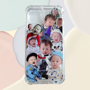 아이폰17 갤25 커스텀 주문제작 아기 얼굴 폰케이스, 마로롱