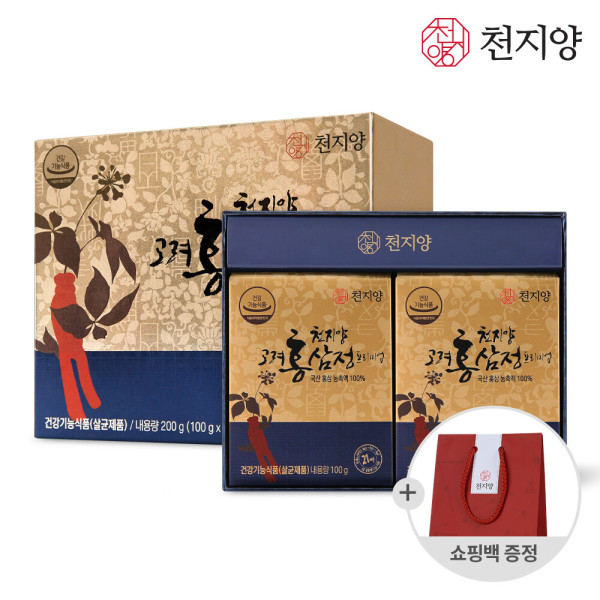 천지양 천지양 고려홍삼정 프리미엄200g 홍삼농축액 선물세트 1박스 구성