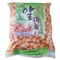 마늘장아찌 국산 알마늘 일주일 밑반찬 4kg x 4개